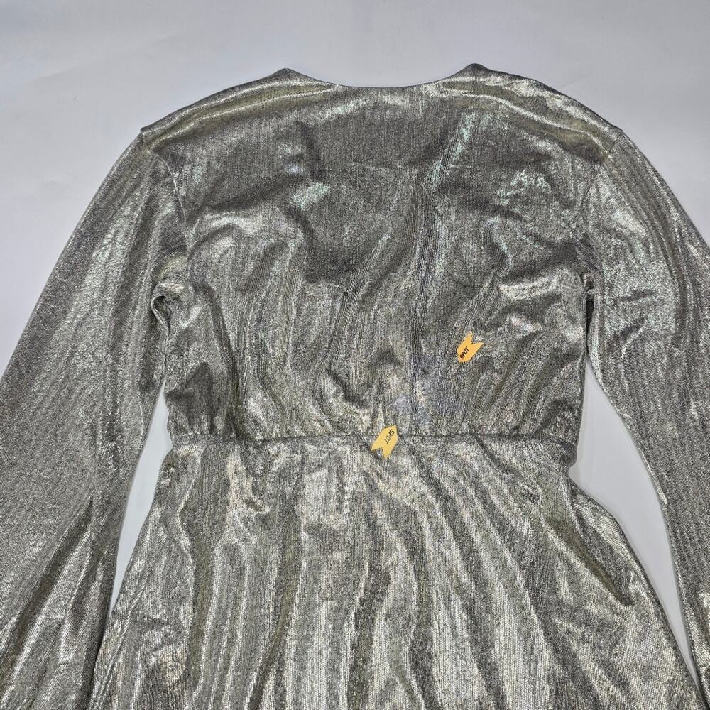 House of Harlow 1960 x REVOLVE Aniela Mini Dress in Pewter Medium - Picture 10 of 13
